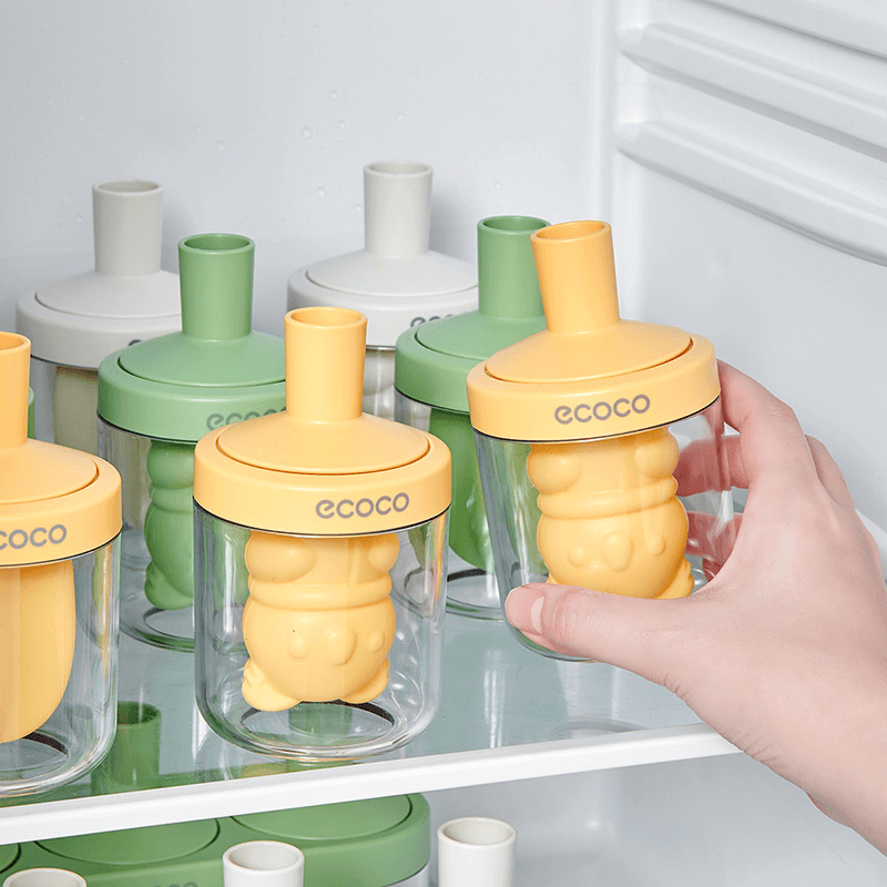 Mobie 3-Pack Leak Proof Koala Bear Ice Pop Molds with Drip Guard Base E25021