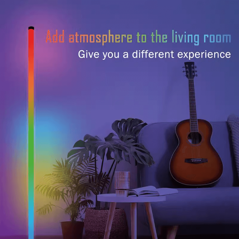 Mobie RGB Smart Floor Lamp with Sound Sync App and Remote Control