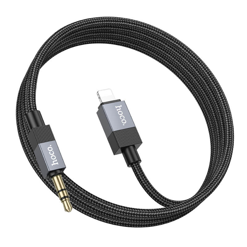 hoco Lightning to 3.5mm Audio Nylon Braided Cable 1m UPA32A