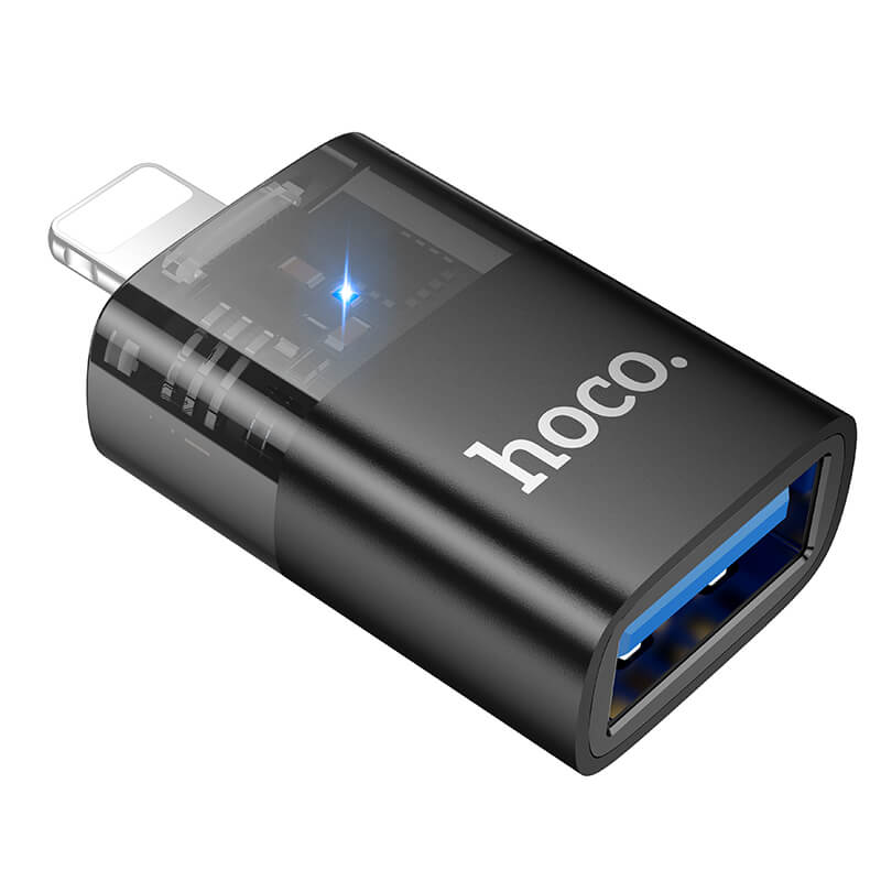 hoco Lightning to USB-A iPhone OTG Data File Transfer Adapter UA36
