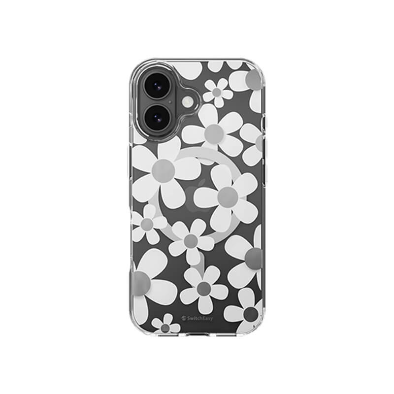 iPhone 17 Fleur 3D Patterned Series Shockproof MagSafe Phone Case