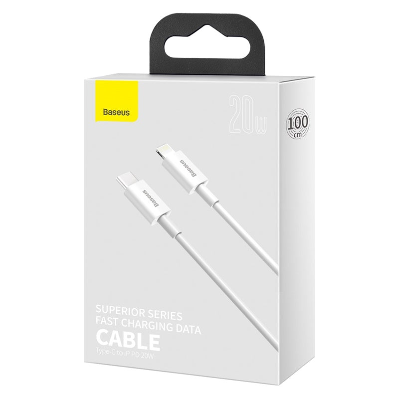 Baseus Superior Series Type C - Lightning 2m Charge Data Cable PD 20W 2m