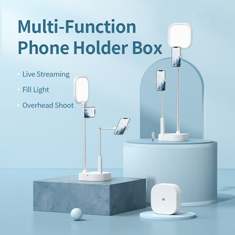 Mobie Multi-function All-in-One Fill Light Photography Holder Box V8